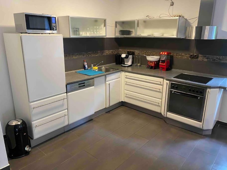 Ferien-Villa Direkt Am Rhein Sauna/Whirlpool Gotterswickerhamm Kültér fotó